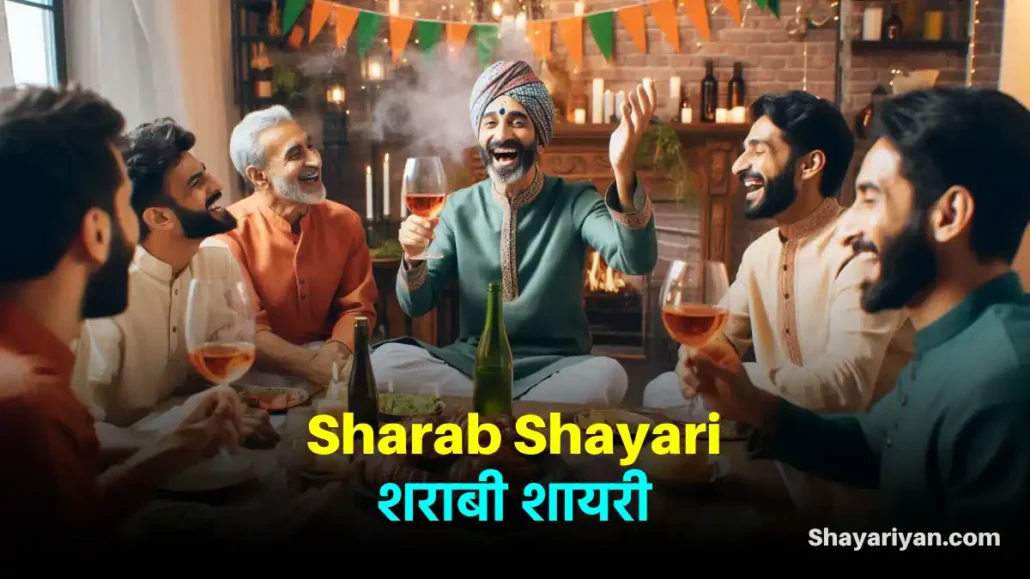 Sharab Shayari in hindi​ शराब शायरी