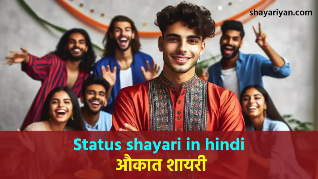 Status shayari in hindi औकात शायरी